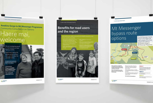 Poster designs for a public engagement campaign by Wonderlab