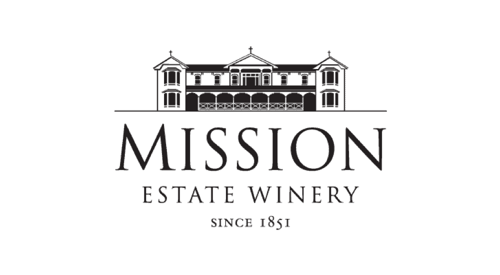 Mission estate winery logo.