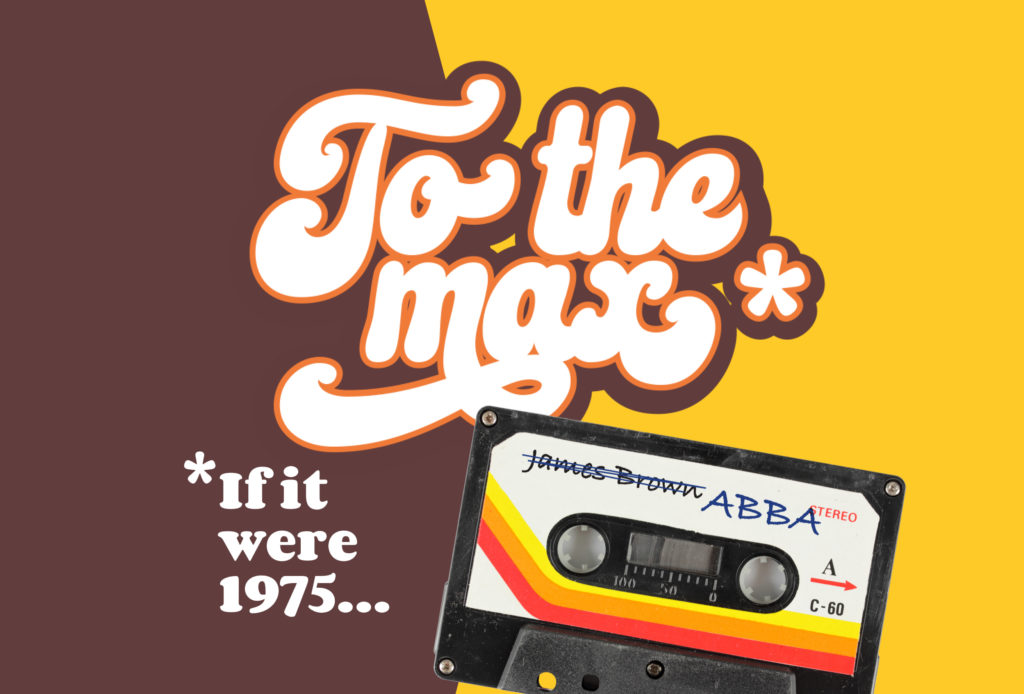 STATS4 Cassette tape and retro graphics designed by Wonderlab for a public awareness social media campaign.