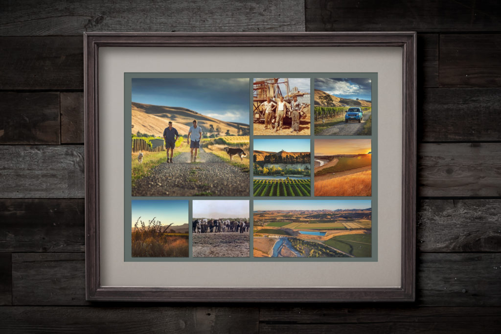 Starborough photo2 Photo frame showing a montage of photographs used in creating the new website brand, by Wonderlab