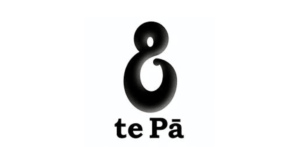 Wine brand logo inspired by a Maori fishing hook, created by brand designers Wonderlab