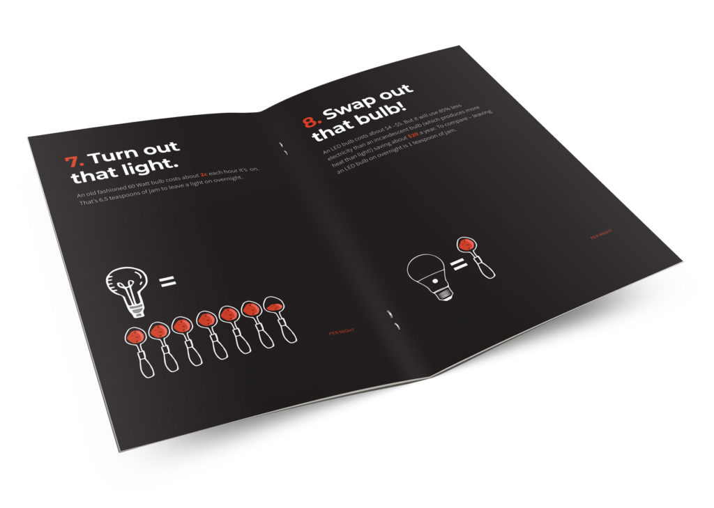 mfj-booklet-inside Inside spread of a booklet with icon illustration for public education, by ad agency Wonderlab