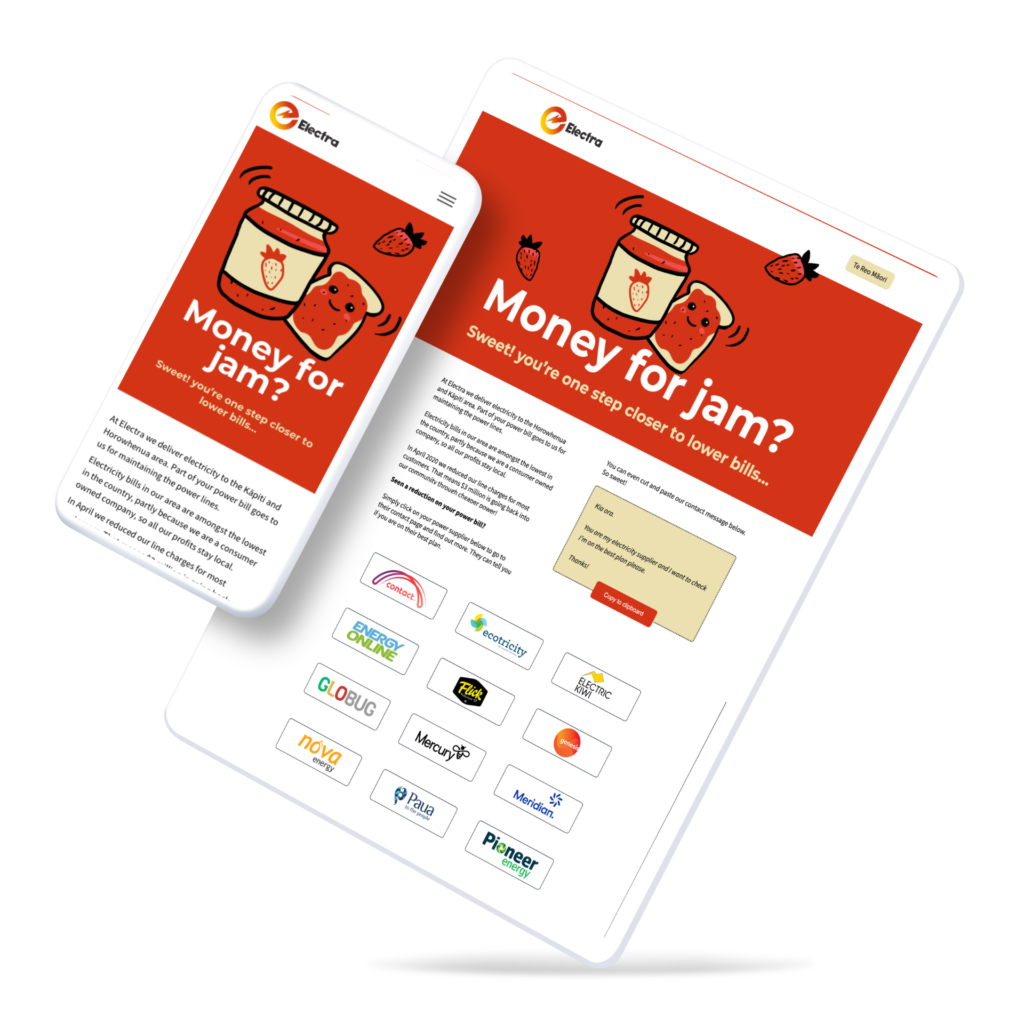 mfj-mobile-tablet-web Mobile and laptop optimised web design examples by Wonderlab