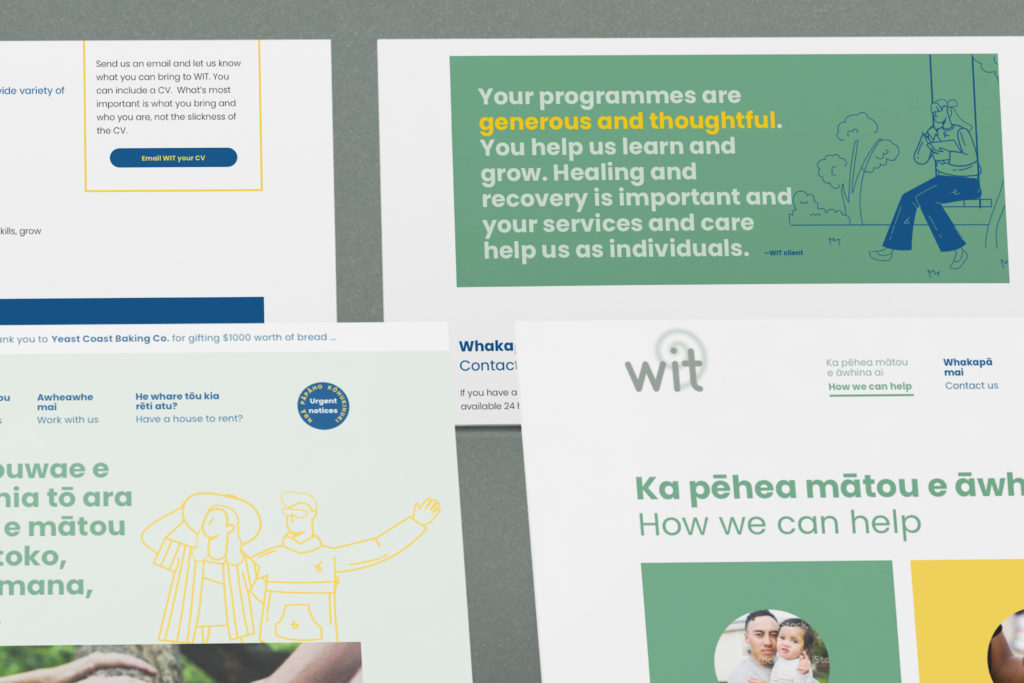 WONDERLAB WIT WEBSITE Branding work by web creative agency Wonderlab.