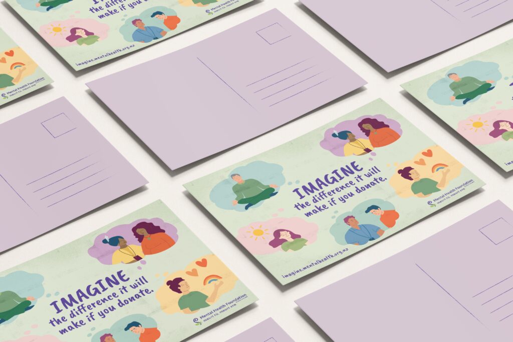 MHF_postcard2_1-0 A set of postcards with people on them.