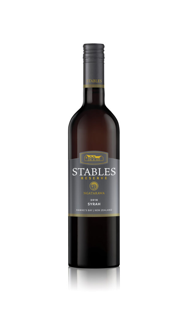 stables-reserve-syrah-bottle A bottle of Stables wine on a white background.