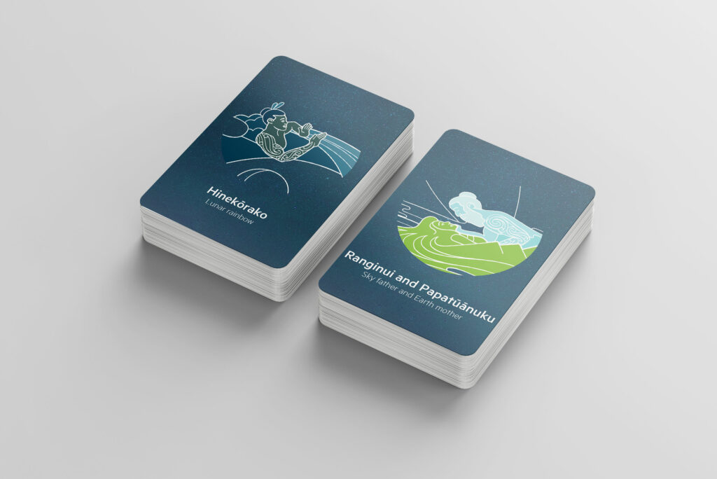 TA_watercycle_playing-cards2 A set of playing cards with illustrations on them.